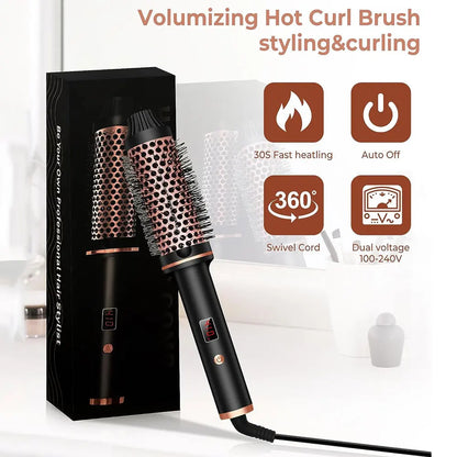 SleekySwirl Pro™ Thermo Brush